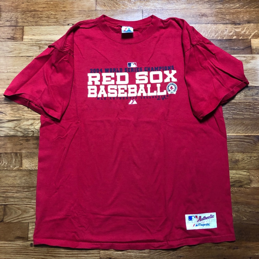 Boston Red Sox Majestic 2004 World Series Champion